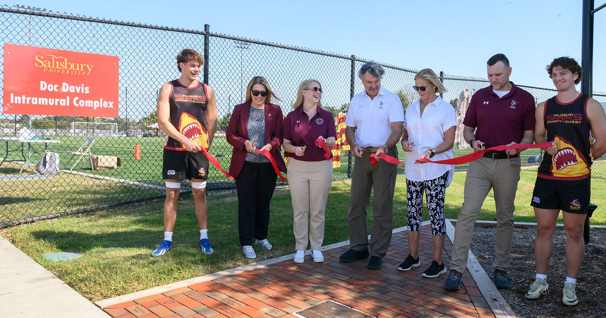 Doc Davis Intraumral Complex ribbon cutting